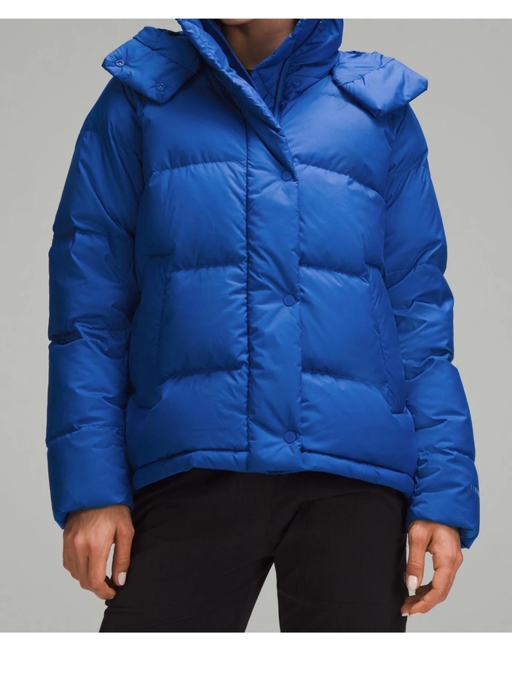 Lululemon Women’s Blue Wunder Puffer Jacket - Lightweight Insulated Coat